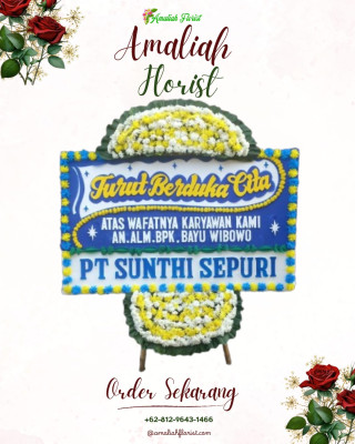 Papan Bunga Duka di Baginda