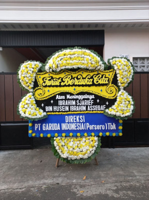 Papan Bunga Duka di Baginda