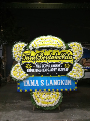 Papan Bunga Duka di Baginda