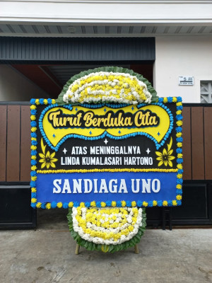 Papan Bunga Duka di Baginda