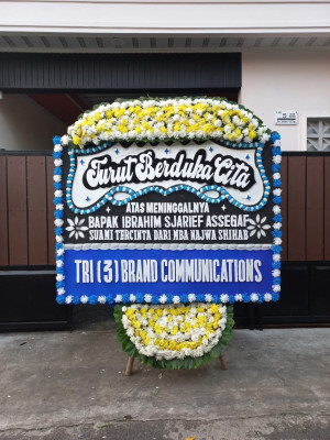 Papan Bunga Duka di Baginda